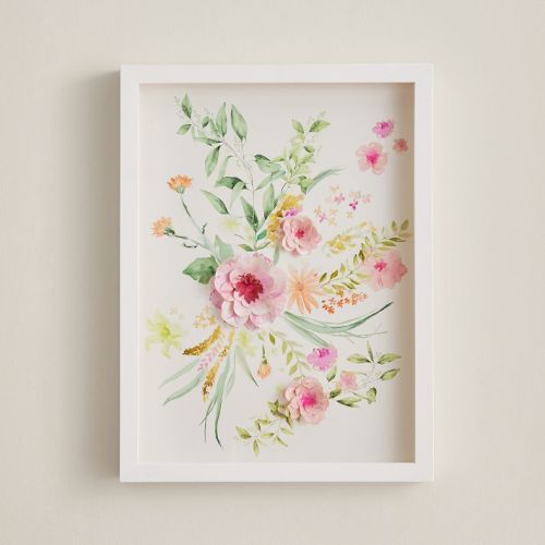 Monique Lhuillier Jolie Garden Framed Art