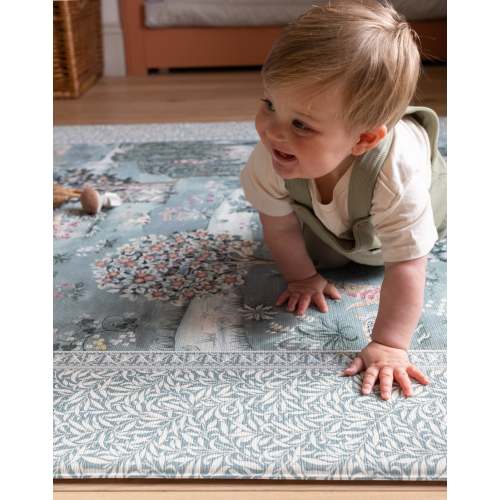 Morris & Co. Owl and Willow Baby Play Mat | Botanical Foam Mat – Totter and Tumble LLC