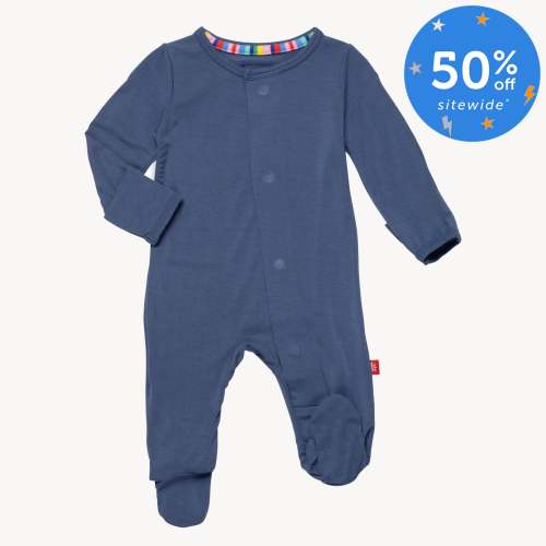 symphony blue modal magnetic parent favorite footie – Magnetic Me