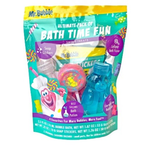Mr. Bubble Kids' Ultimate Pack of Bath Time Fun Gift Set - 8.18oz