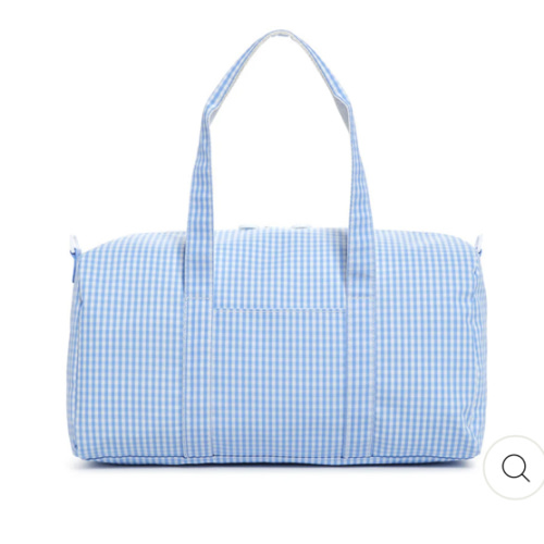 Duffel - Weekender - Gingham Mist