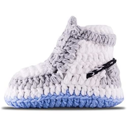 Diaper Book Club Baby Sneakers Crochet Hypebeast Shoes for Toddler Sneakerheads, Soft Booties for Boys & Girls, Designer Kids Fashion, Breathable & Comfortable Children's Kicks