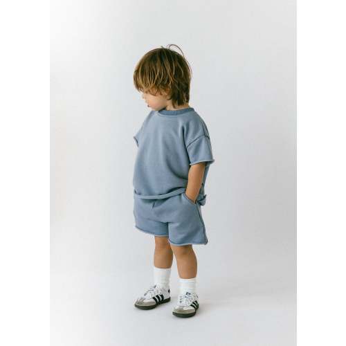 Raw Hem Set- Blue – Fostered Collection