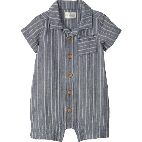 little planet by carter's Unisex Baby Waffle Knit Button-Front Jumpsuit made with Organic Cotton