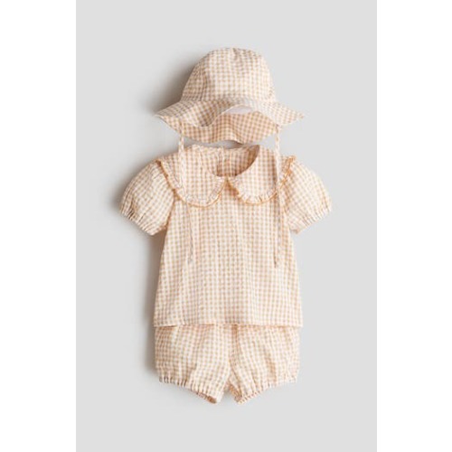 3-piece Cotton Set, 12M