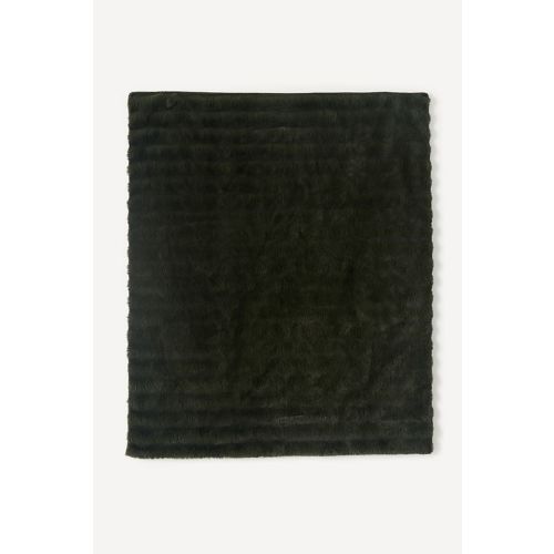 Selena Double-Sided Faux-Fur Throw Blanket