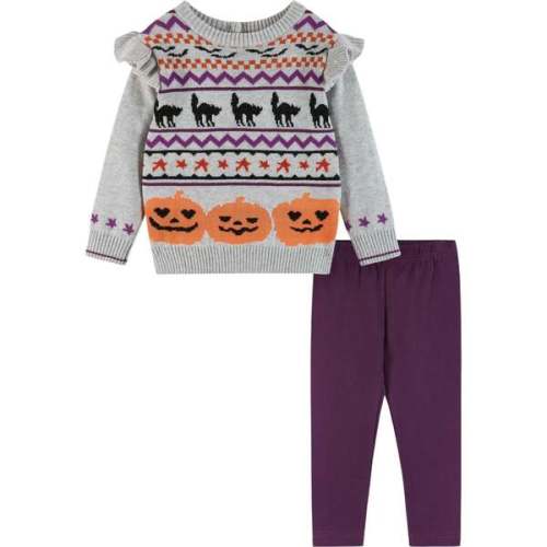 Infant Halloween Fair Isle Tunic Sweater & Legging Set - Andy & Evan Tops | Maisonette