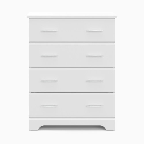 Storkcraft Brookside 4 Drawer Chest - White