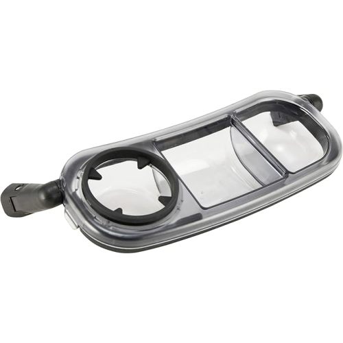Snack Tray Fits for UPPAbaby Vista V3/Vista V2/Vista/Cruz/Cruz V2/ RumbleSeat/RumbleSeat V2, Updated Snack Tray with Two Snack Compartments & Cup Holder, Quick Attachment, Stroller Accessories