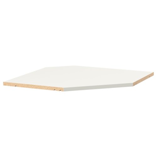 UTRUSTA Shelf for corner wall cabinet - white 26 "