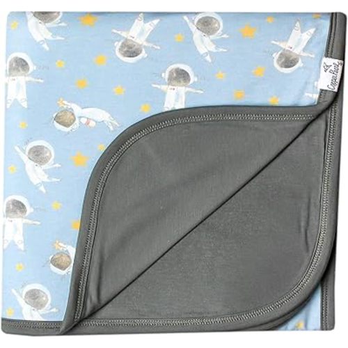 Copper Pearl Neil Three-Layer Baby Blanket: Soft Quilts for Boys and Girls | Breathable, Cozy Toddler Blanket | Newborn Quilt | 46x46 Premium Polyester/Rayon
