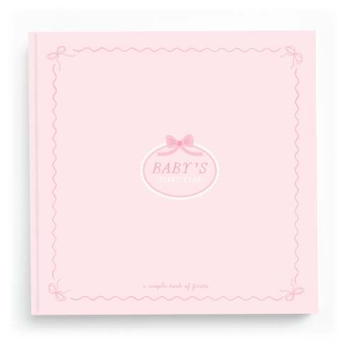 Bowkissed Blush Baby Memory Book