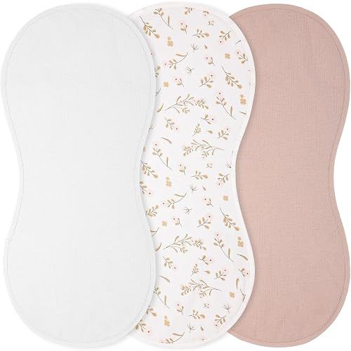 Hahafelt 3 Pcs Baby Changing Pad Liners,Print Style,Beige