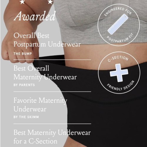Bodily All-In Panty 3-Pack for Postpartum & C-Sections