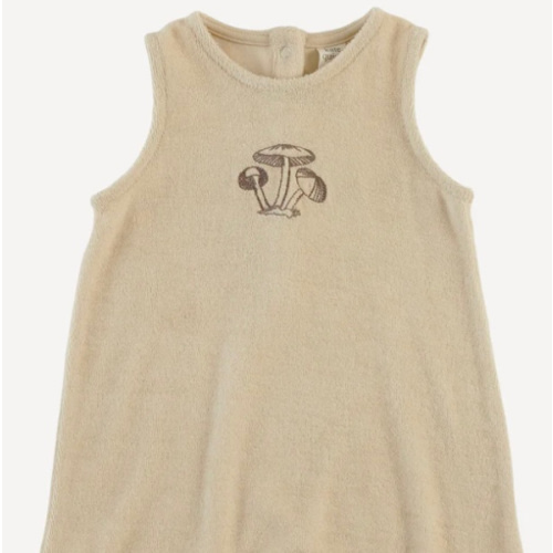 vintage shortie | oatmeal | organic cotton terry