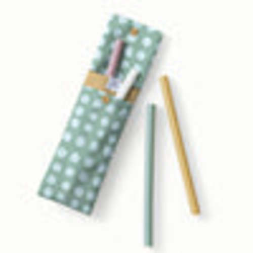 Easy-Clean Reusable Sipper Straws - Esembly