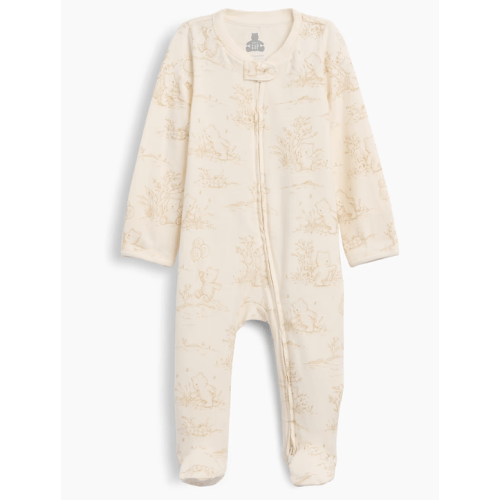 Baby First Favorites Organic Cotton Footed One-Piece | Color
Toile