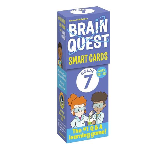 Brain Quest 7th Grade Smart Cards Revised 4th Edition (Brain Quest Smart Cards)