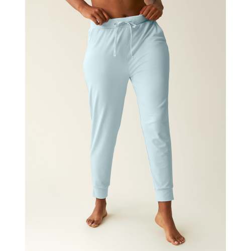 Brushed Bamboo Maternity & Postpartum Jogger | Powder Blue - Kindred Bravely
