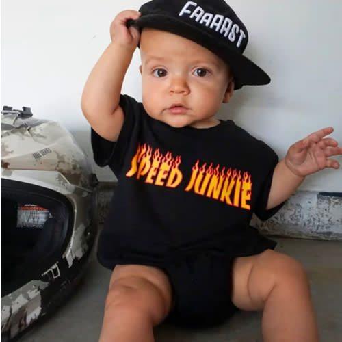 Speed Junkie Baby Romper