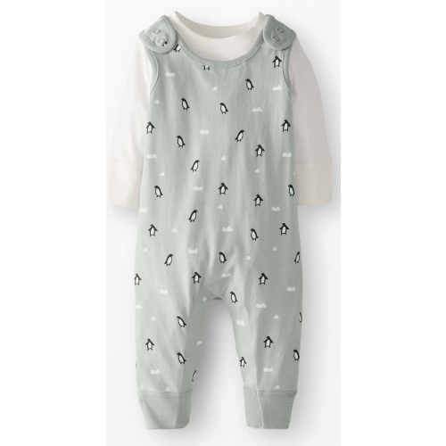 Baby Long Sleeve T-Shirt & Overalls Set | Hanna Andersson