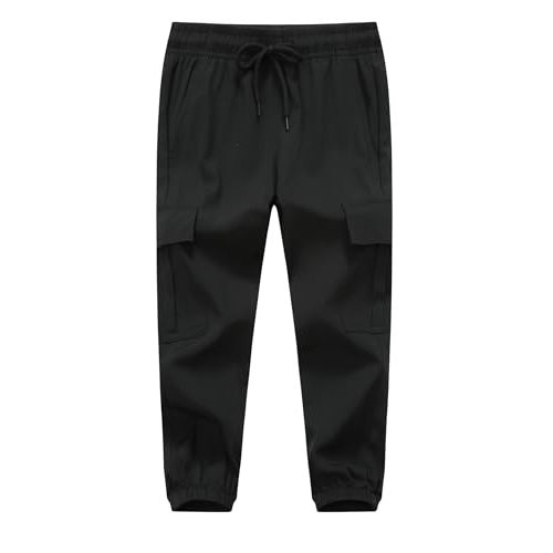 Toddler Hiking Cargo Pants Baby Boys Girls Quick Dry Joggers Kids Pull On