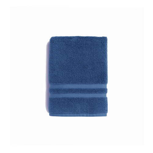 Mainstays Performance Cotton Hand Towel, Super Soft Quick Dry Fade Resistant, Solid Navy
