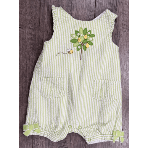 Baby Girl Clothes Gymboree 3-6 Month Lemon BumbleBee Romper Outfit
