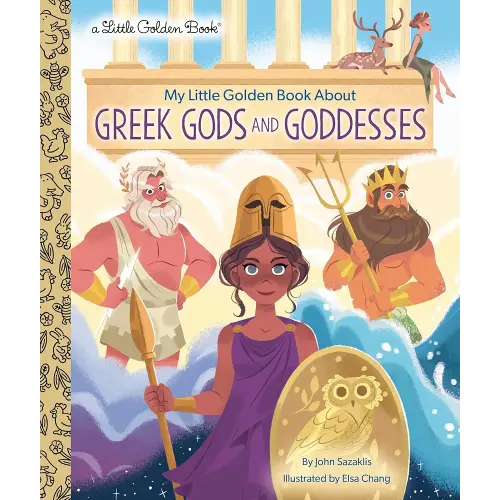 My Little Golden Book About Greek Gods and Goddesses