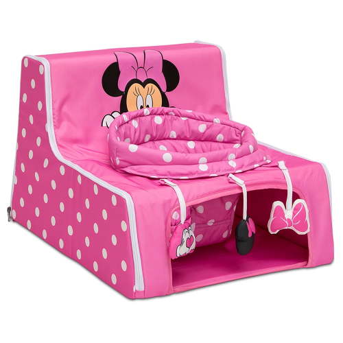 Disney Minnie Mouse Portable Activity Seat for Babies, Pink