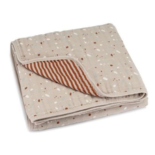 Parker Baby Co. Cotton Muslin Blanket - Pebble