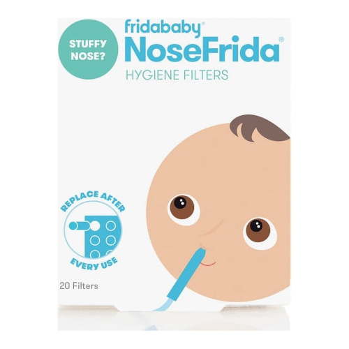 Fridababy NoseFrida Hygiene Filters, 20 count HSA/FSA Eligible