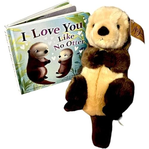 Aurora World Miyoni Sea Otter Plush Gift Set