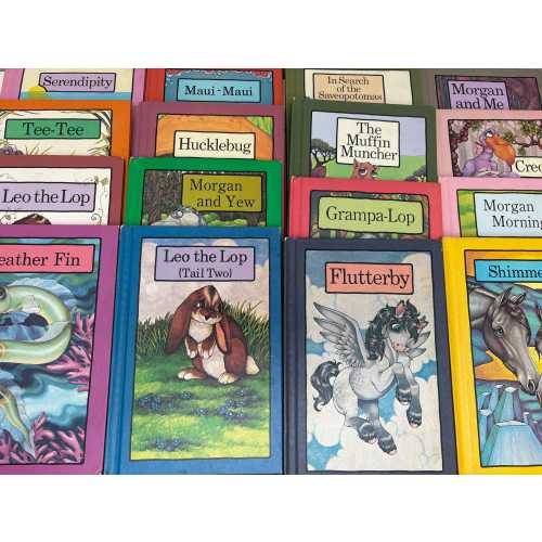 Vintage Serendipity Hardback Books by Stephen Cosgrove Illustrated by Robin James- Grolier Various Titles Sold Separately 1970s & 80s
