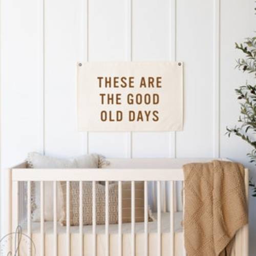 Good Old Days Banner - Etsy