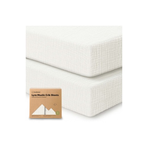 2-Pack Lyra Muslin Crib Sheets