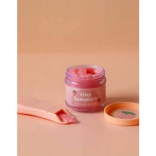 Tiny Tummies - Strawberry Custard Food Jar and Spoon Set– Odin Parker