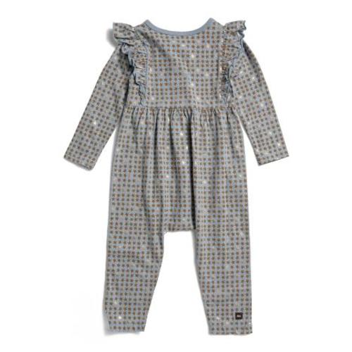 Infant Girls Star Snap Front Ruffled Baby Romper | Kids & Baby | TJ Maxx