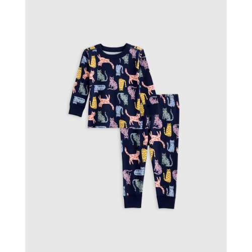 100% Organic Cotton Long Sleeve and Pant Pajama Set