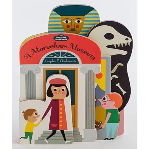 Bookscape Board Books: A Marvelous Museum: (Artist Board Book, Colorful Art Museum Toddler Book)