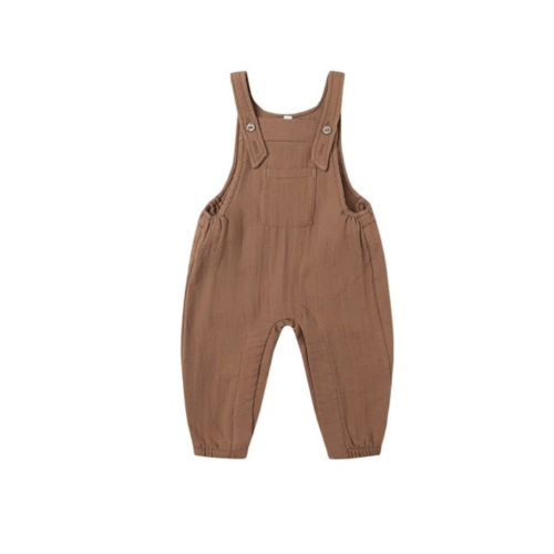Quincy Mae Baby Overalls, Cedar, 6-12 months