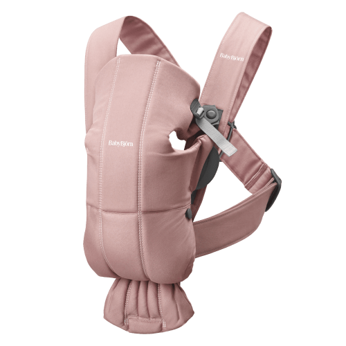 Baby Carrier Mini: Dusty pink - Woven