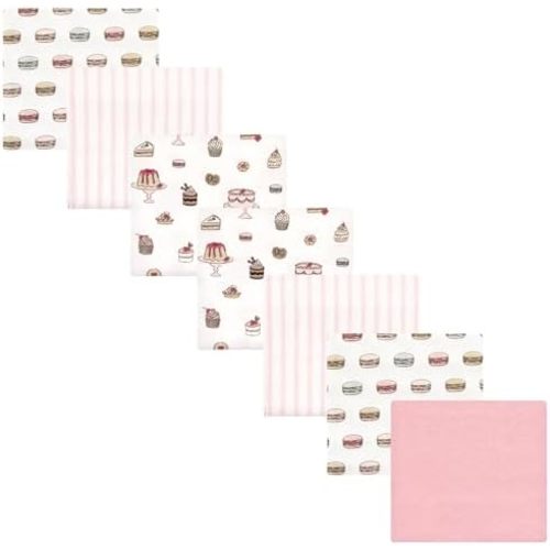 Luvable Friends Little Treasure Flannel Receiving Blankets 7pk
