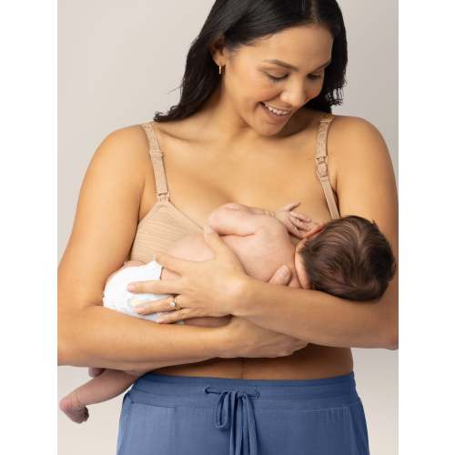 Sublime® Hands-Free Pumping & Nursing Bra | Pink Heather – Kindred Bravely