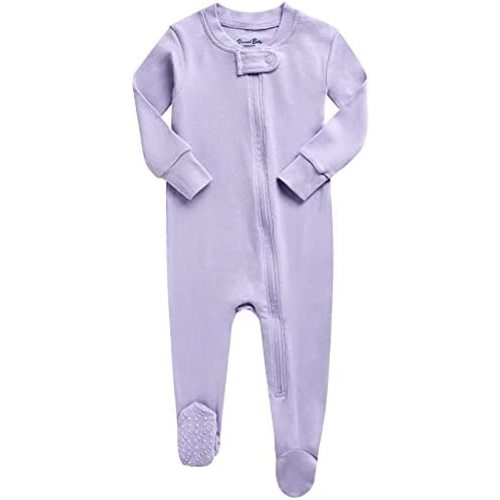VAENAIT BABY Infant Toddler Boys Girls Footed One-Piece Sleep and Play Premium Modal Pajamas 1-2 Pieces