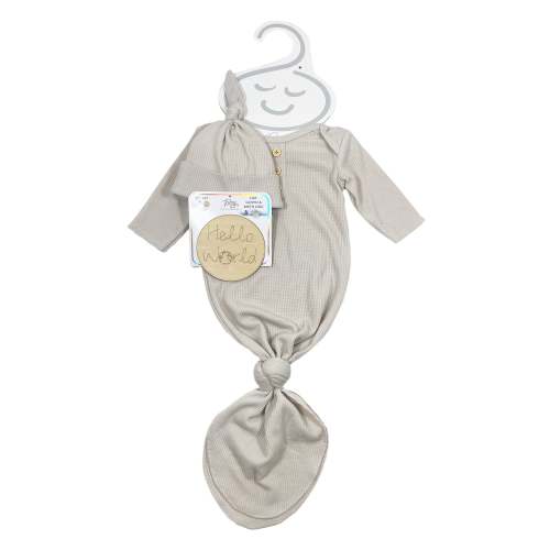 Toby Fairy Waffle Knit Gown, Headband and Birth Disk Set