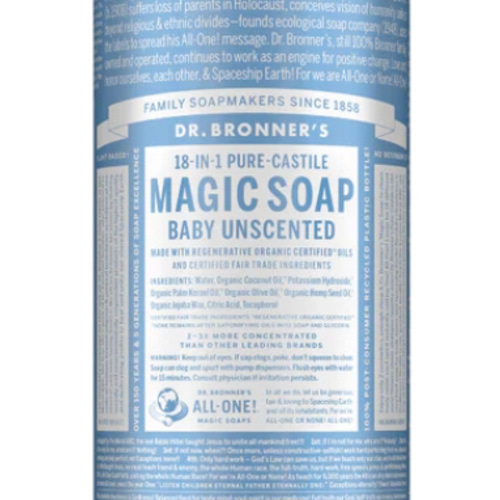 Our Best Baby Soap - Unscented Baby Wash w/Organic Ingredients – Dr. Bronner's