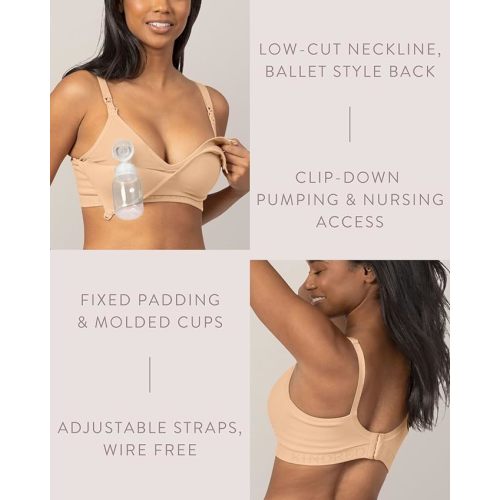 Kindred Bravely Sublime Contour Pumping and Nursing Bra for Breastfeeding