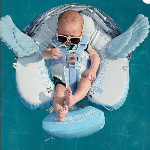 Mambobaby Float with Canopy and Tail Angel