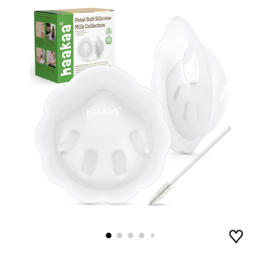 haakaa Petal Soft Silicone Milk Collector